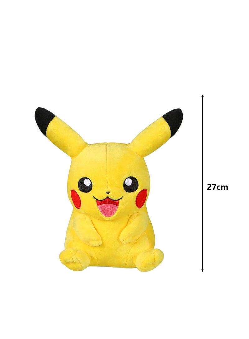 Cute and Cozy Plush Yellow Laughing Pikachu, Super Soft Plush Toy, Suitable for Playing and Display (Sitting 20cm) - Image 2